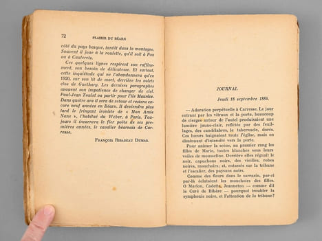 Plaisir du Béarn [ Contient : ] Panneaux pour un paravent de Lendresse (Francis Jammes) ; Souvenirs de la rue Sablière (Louis Barthou) ; Belles ...