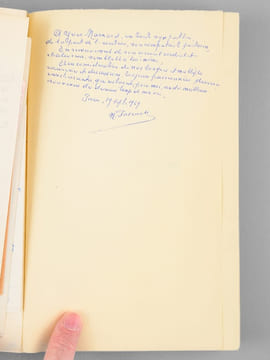 Au Jardin du Passé. Mémoires d'un Enfant avec portrait [ Edition originale - Livre dédicacé par l'auteur - Avec 2 L.A.S. et 2 poèmes autographes ...
