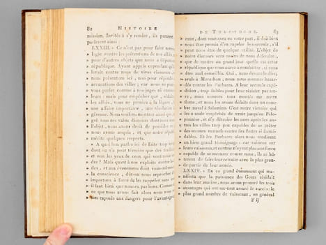 Histoire de Thucydide, Fils d'Olorus (4 Tomes - Complet) . LEVESQUE, Pierre-Charles