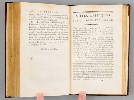 Histoire de Thucydide, Fils d'Olorus (4 Tomes - Complet) . LEVESQUE, Pierre-Charles