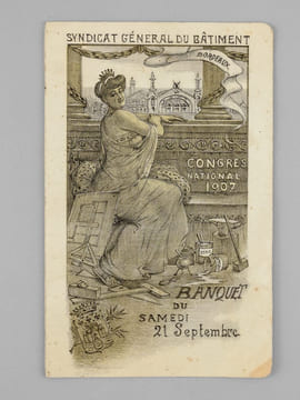 Lot de 30 menus anciens, dont nombreux menus à Bordeaux et région bordelaise dont : Dîners offerts par ou en l'honneur d'Honoré Picon, Propriétaire à ...