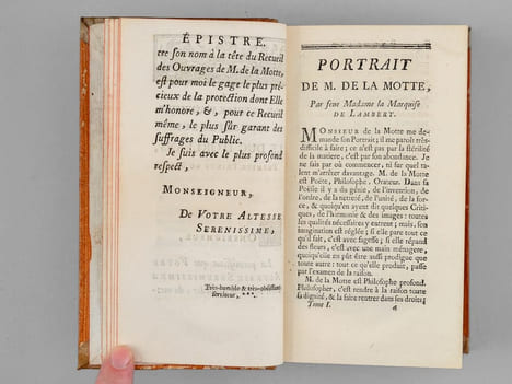 Oeuvres de Monsieur Houdar de la Motte, L'un des Quarante de l'Académie Françoise (10 Tomes - Complet) [ Suivi de : ] Poétique élémentaire Par M. L* ...
