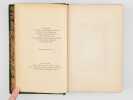 Adolphe. Anecdote trouv&eacute;e dans les papiers d'un inconnu et publi&eacute;e par M. Benjamin de Constant. CONSTANT, Benjamin de