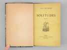 Les Solitudes. Po&eacute;sies [ Edition originale ]. SULLY PRUDHOMME
