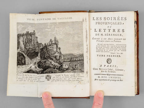 Les Soirées Provençales, ou Lettres de M. Bérenger Écrites à ses Amis pendant ses Voyages dans sa Patrie (3 Tomes - Complet). BÉRENGER, Laurent Pierre