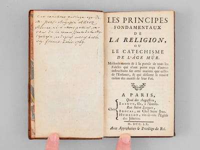 Les Principes Fondamentaux de la Religion, ou le Catéchisme de l'âge Mûr [ Edition originale ] Méthode courte & à la portée de tous les Fidèles... & qui désirent se rendre raison des motifs de leur Foi 