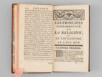 Les Principes Fondamentaux de la Religion, ou le Catéchisme de l'âge Mûr [ Edition originale ] Méthode courte & à la portée de tous les Fidèles... & qui désirent se rendre raison des motifs de leur Foi 