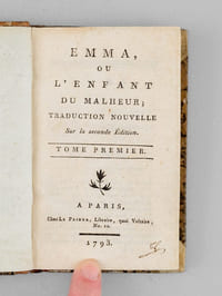 Emma, ou l'enfant du malheur (2 Tomes - Complet)