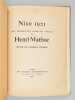 Nice 1921 Seize reproductions d'apr&egrave;s les tableaux de Henri-Matisse [ Edition originale ]. MATISSE, Henri ; VILDRAC, Charles