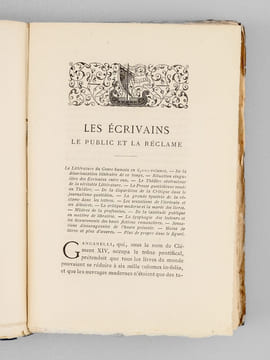 Les Zigzags d'un curieux. Causeries sur l'art des livres et la littérature d'art. UZANNE, Octave