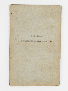 Rapport sur la Bibliographie présenté à la Convention Nationale le 22 germinal an II (1794) . GRÉGOIRE, Abbé ; [ GREGOIRE, Jean-Baptiste ]