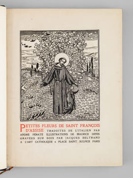 Les petites Fleurs de Saint François d'Assise. FRANÇOIS D'ASSISE, Saint ; DENIS, Maurice ; PERATE, André