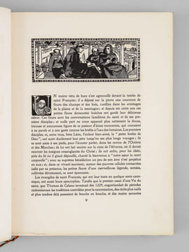 Les petites Fleurs de Saint François d'Assise. FRANÇOIS D'ASSISE, Saint ; DENIS, Maurice ; PERATE, André