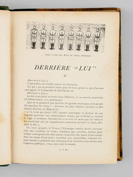 Derrière "Lui". (L'Homosexualité en Allemagne). 150 Documents graphiques et Notes pour servir à l'Histoire [ Edition originale ]. GRAND-CARTERET, John