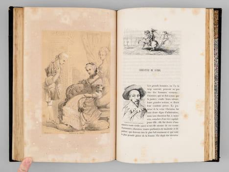 Vies des enfants célèbres de tous les Temps et de tous les Pays . CABOCHE DEMERVILLE, J. ; (Gavarni, Louis Garneray, Émile Wattier, Challamel, J. ...