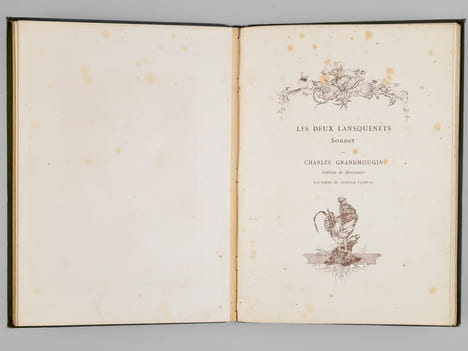 Feuillets glanés. Poésies inédites.. COLLECTIF ; AICARD Jean ; DE BANVILLE Théodore ; BENEDITE Léonce ; BERNÈS Henri ; BOURGET Paul ; COPPÉE François ...