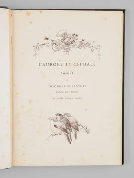 Feuillets glanés. Poésies inédites.. COLLECTIF ; AICARD Jean ; DE BANVILLE Théodore ; BENEDITE Léonce ; BERNÈS Henri ; BOURGET Paul ; COPPÉE François ...