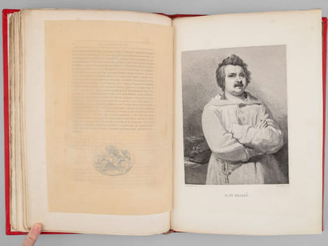 Les Romantiques. Dix portraits gravés de Eugène Delacroix, Victor Hugo, Alexandre Dumas, Théophile Gautier, Mme Dorval, Alfred de Musset, George Sand, ...