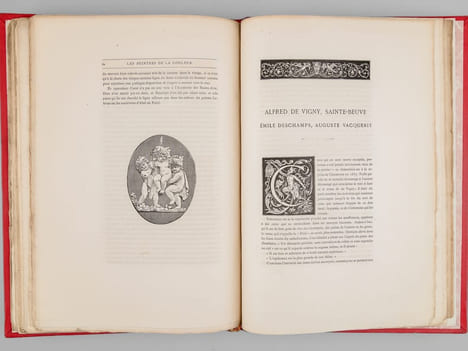 Les Romantiques. Dix portraits gravés de Eugène Delacroix, Victor Hugo, Alexandre Dumas, Théophile Gautier, Mme Dorval, Alfred de Musset, George Sand, ...