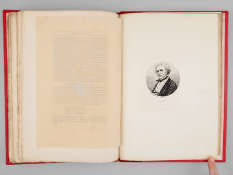 Les Romantiques. Dix portraits gravés de Eugène Delacroix, Victor Hugo, Alexandre Dumas, Théophile Gautier, Mme Dorval, Alfred de Musset, George Sand, ...