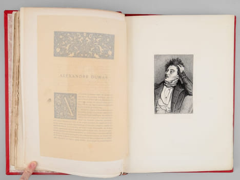 Les Romantiques. Dix portraits gravés de Eugène Delacroix, Victor Hugo, Alexandre Dumas, Théophile Gautier, Mme Dorval, Alfred de Musset, George Sand, ...