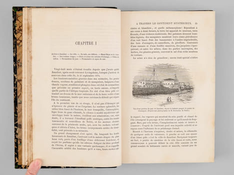 À travers le Continent mystérieux. Découverte des sources méridionales du Nil, circumnavigation du lac Victoria et du lac Tanganyika, descente du ...