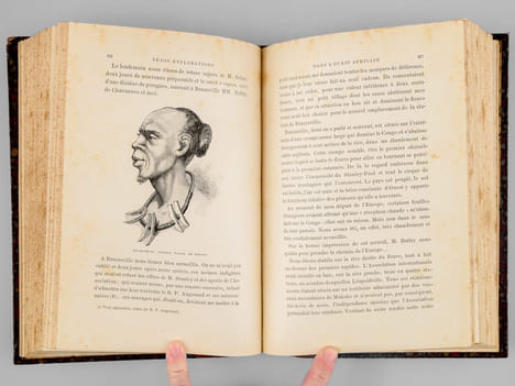 Conférences et lettres de P. Savorgnan de Brazza, Sur ses trois explorations dans l'Ouest africain de 1875 à 1886 . SAVORGNAN DE BRAZZA, Pierre ; NEY, ...