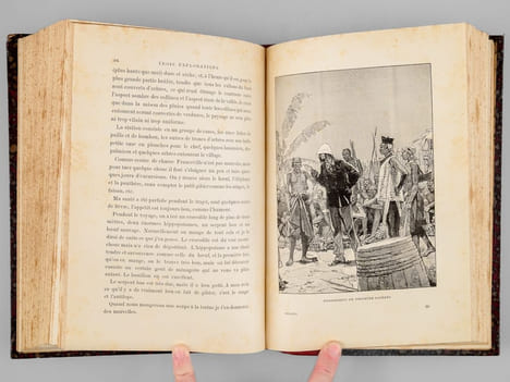 Conférences et lettres de P. Savorgnan de Brazza, Sur ses trois explorations dans l'Ouest africain de 1875 à 1886 . SAVORGNAN DE BRAZZA, Pierre ; NEY, ...