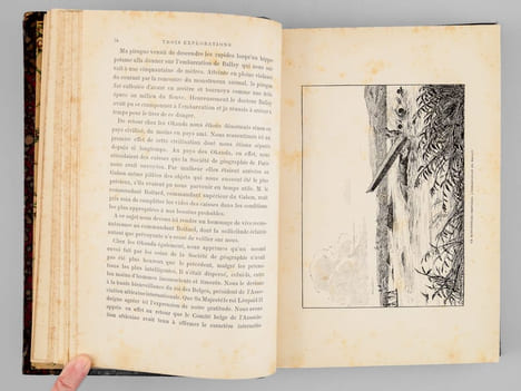 Conférences et lettres de P. Savorgnan de Brazza, Sur ses trois explorations dans l'Ouest africain de 1875 à 1886 . SAVORGNAN DE BRAZZA, Pierre ; NEY, ...