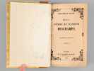 Po&eacute;sies d'&Eacute;mile et d'Antoni Deschamps [Contient : ] Po&eacute;sies de Emile Deschamps. Nouvelle &eacute;dition Revue et consid&eacute;rablement augment&eacute;e par l'auteur [ ...