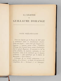 La Légende de Guillaume d'Orange