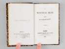 Le Manteau bleu [ Edition originale ]. Prince E. de G*** ; [ GALITZINE, Prince Emmanuel Mikailovitch ; GOLITSYN ]