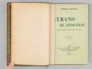 Cyrano de Bergerac. Com&eacute;die h&eacute;ro&iuml;que en cinq actes en vers,. ROSTAND, Edmond