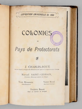 Notice sur La Réunion. Exposition Universelle de 1900, Colonies Françaises [ Suivi de : ] Madagascar. Colonies et Pays de Protectorats. Exposition ...