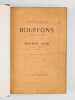 Masques et Bouffons (Com&eacute;die italienne) (2 Tomes - Complet) [ Edition originale ]. SAND, Maurice ; (MANCEAU, A. ; SAND, George)