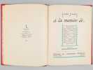 &Agrave; la Mani&egrave;re de... Gus Bofa - Lucien Boucher - Umberto Brunelleschi - Pierre Brissaud - Carl&egrave;gle - &Eacute;douard Chimot - Hermine David - Andr&eacute; Dignimont - ...