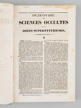 Dictionnaire des Sciences Occultes ou Répertoire Universel (2 Tomes - Complet). MIGNE, Jacques-Paul (Abbé) ; (BINET, Étienne ; FONTENELLE, Bernard Le ...