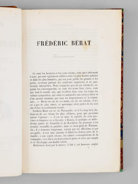 Chansons. Paroles et Musique de Frédéric Bérat. BERAT, Frederic ; (JOHANNOT, T. ; RAFFET ; BIDA ; GENDRON ; LANCELOT ; MOUILLERON ; LEROUX, E. ; ...