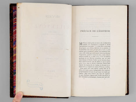 Oeuvres de Millevoye (3 Tomes - Complet) [ Exemplaire sur papier de chine, dédicacé par le fils de l'auteur ]. MILLEVOYE, Charles-Hubert ; (JACOB, ...
