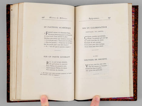 Oeuvres de Millevoye (3 Tomes - Complet) [ Exemplaire sur papier de chine, dédicacé par le fils de l'auteur ]. MILLEVOYE, Charles-Hubert ; (JACOB, ...