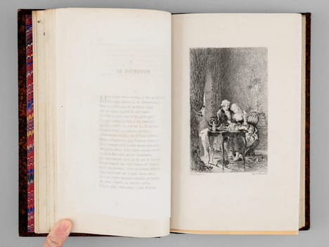 Oeuvres de Millevoye (3 Tomes - Complet) [ Exemplaire sur papier de chine, dédicacé par le fils de l'auteur ]. MILLEVOYE, Charles-Hubert ; (JACOB, ...
