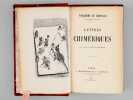 Lettres Chim&eacute;riques. Petites Etudes [ Edition originale ]. BANVILLE, Theodore de ; (ROCHEGROSSE, Georges)