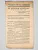 Le M&eacute;morial Bordelais. Feuille Politique et Litt&eacute;raire. Samedi 19 Mars 1814 (Num&eacute;ro 1) [ On joint :] Dimanche 20 mars (Num&eacute;ro 2) [ Editions ...