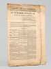 Le M&eacute;morial Bordelais. Feuille Politique et Litt&eacute;raire. Samedi 19 Mars 1814 (Num&eacute;ro 1) [ On joint :] Dimanche 20 mars (Num&eacute;ro 2) [ Editions ...