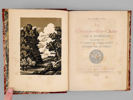 Le Chemin-des-Chats. SUDERMANN, H. ; (VALENTIN, Mme ; LAURENT, Charles ; PIDOLL, Mme de)