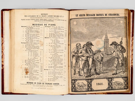 Almanach musical pour 1859. 6e année, [ Avec : ] Almanach musical pour 1860. 7e Année [ Avec : ] Almanach musical pour 1861. 8e Année [ Avec : ] Le ...