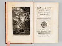 Les Nuits d'Young, traduites de l'anglois par M. Le Tourneur (2 Tomes - Complet) [ Edition originale de la traduction ]