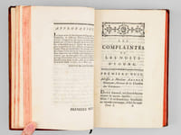 Les Nuits d'Young, traduites de l'anglois par M. Le Tourneur (2 Tomes - Complet) [ Edition originale de la traduction ]