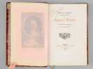 Po&eacute;sies choisies et pi&egrave;ces in&eacute;dites de Alexis Piron. PIRON, Alexis ; (BONHOMME, Honor&eacute;)