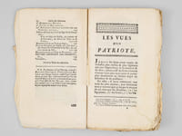 Les Vues d'un Patriote [ Edition originale ]